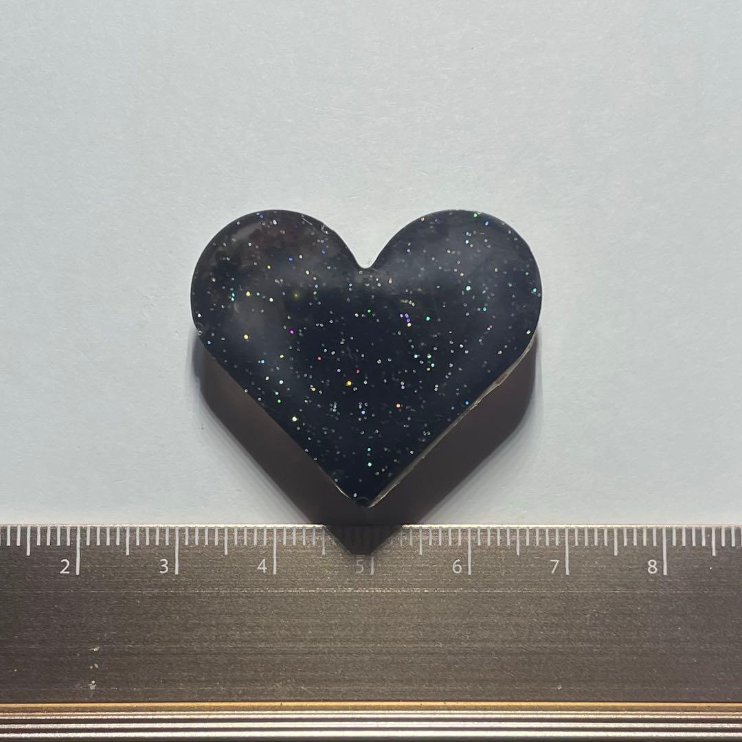 ya-78 ハンドメイド レジン ヘアゴム ブローチ ポニーフック キーホルダー