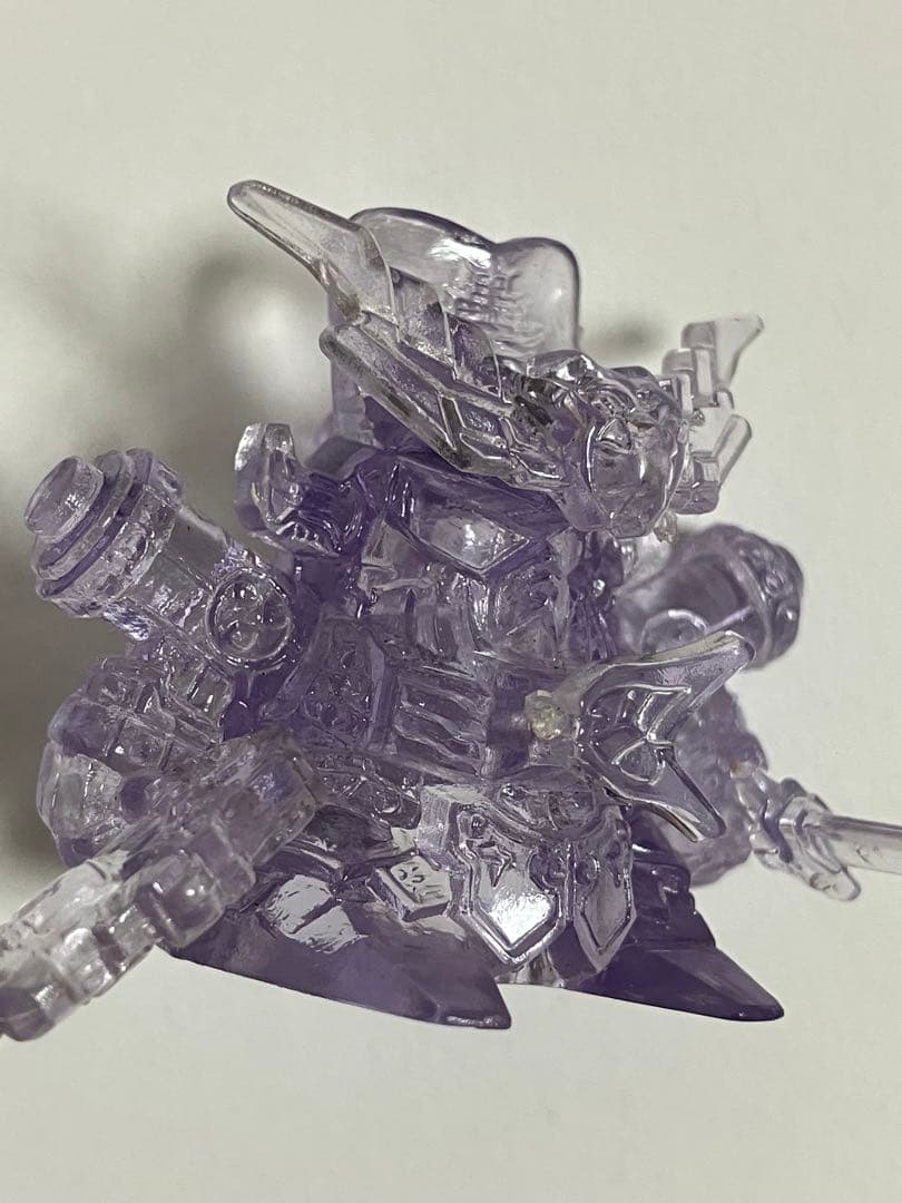 【欠品あり】ガン消し SDガンダム 伝説の大将軍スペシャル 轟天頑駄無　紫クリア
