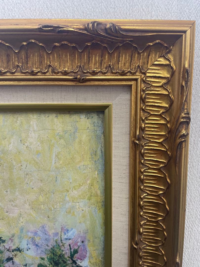 値下げ中！！クロード・モネ 花瓶の花 絵画 認定書付き※送料込み※