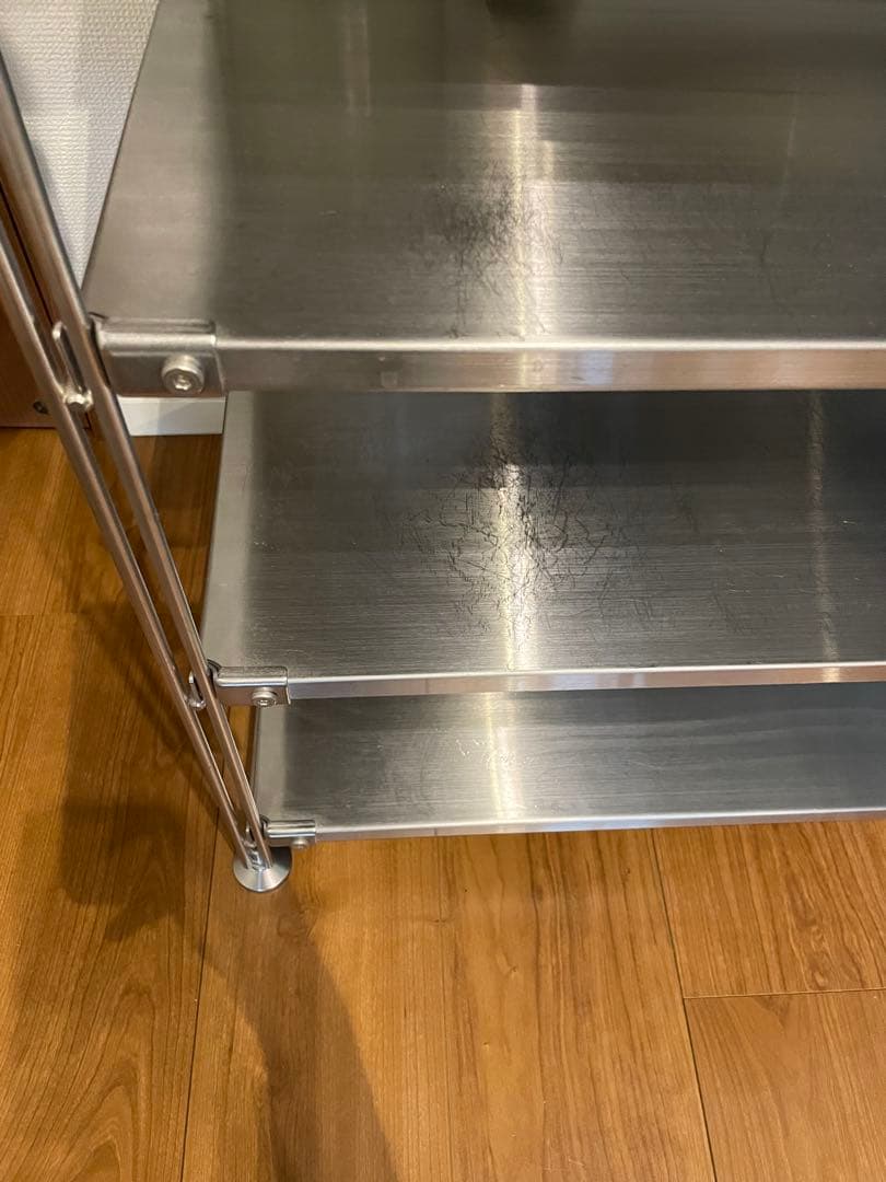 無印良品 ステンレスユニットシェルフ 2台セット