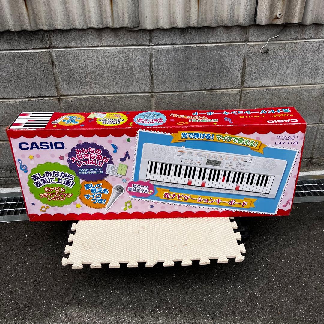 CASIO 光ナビゲーション LK-118 キーボード