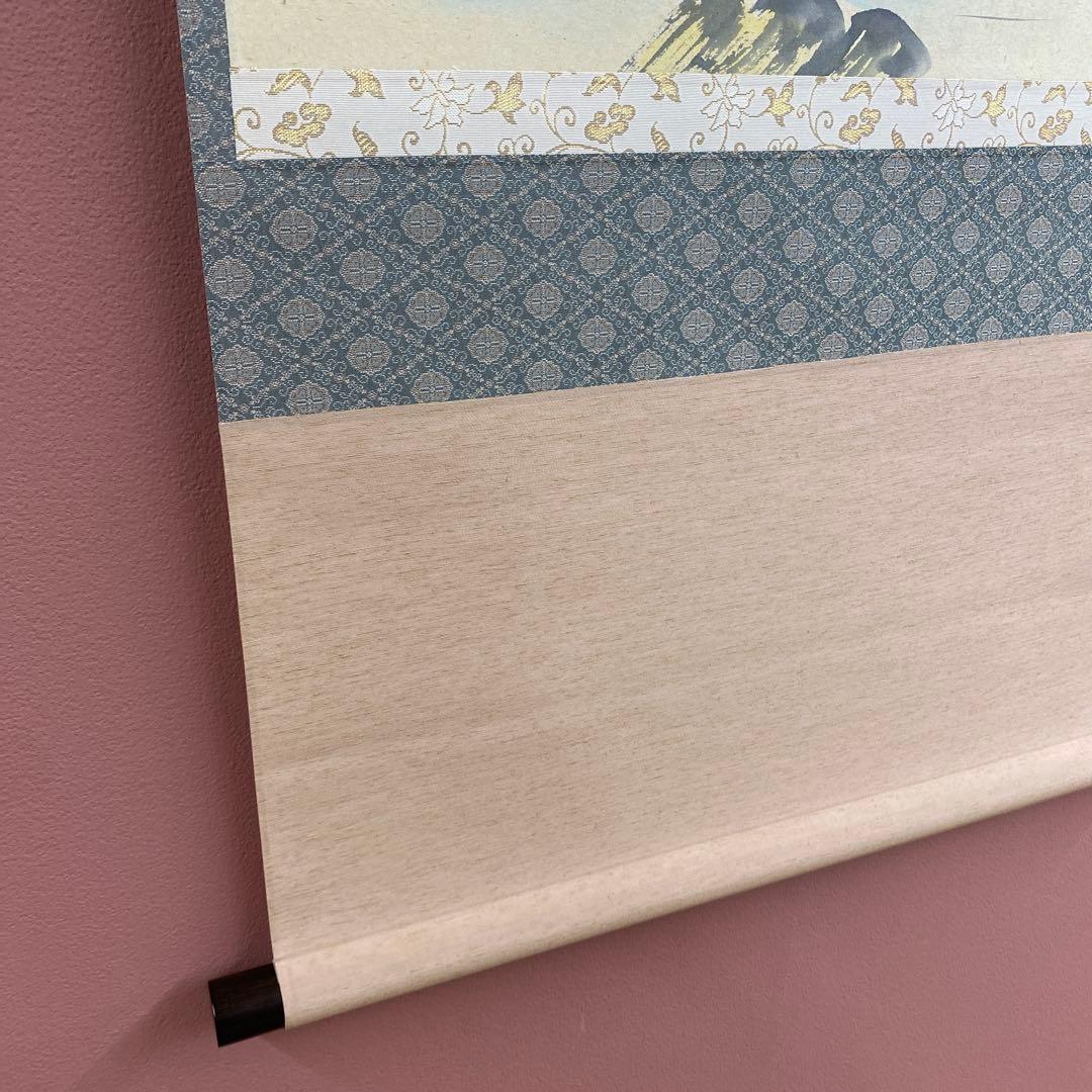 美品 掛け軸 小栗千秋作 松尾芭蕉俳句「旅の四季」共箱 4本セット