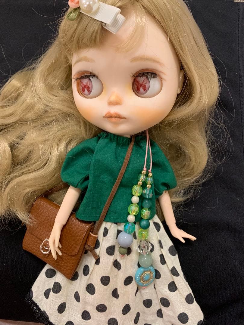 カスタム アイシードール アウトフィット スタンド 付き❤ 天然石使用❣