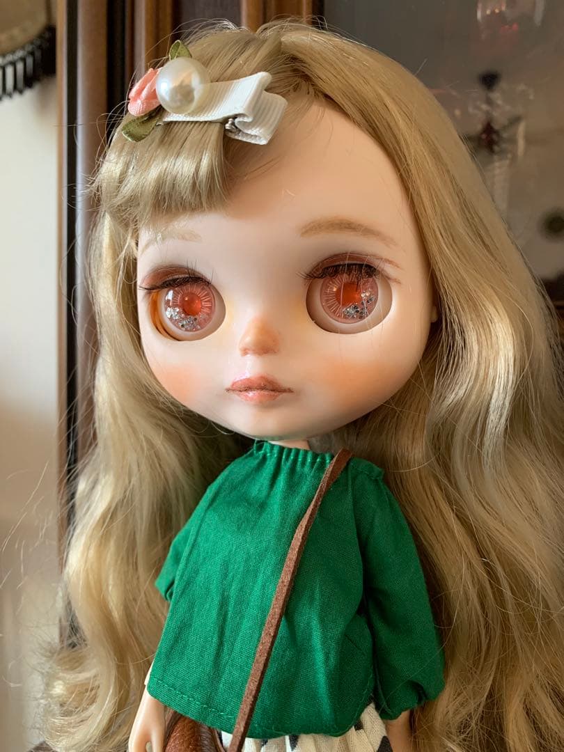 カスタム アイシードール アウトフィット スタンド 付き❤ 天然石使用❣