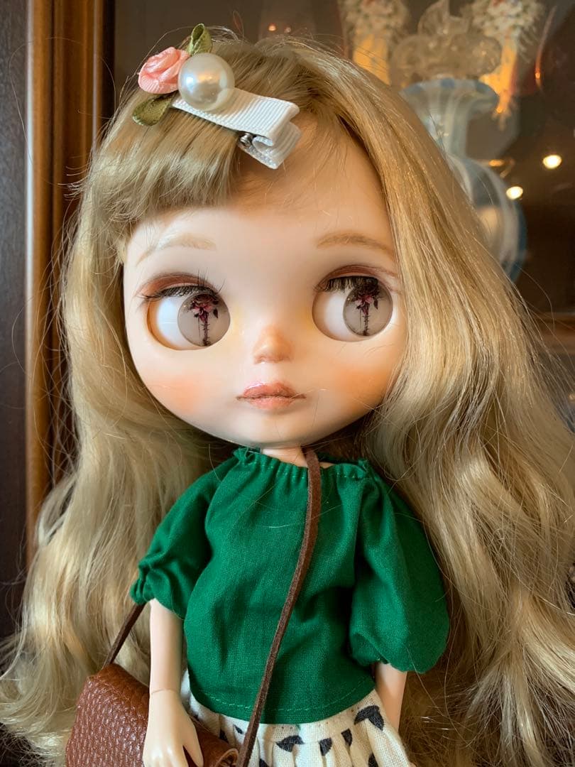 カスタム アイシードール アウトフィット スタンド 付き❤ 天然石使用❣