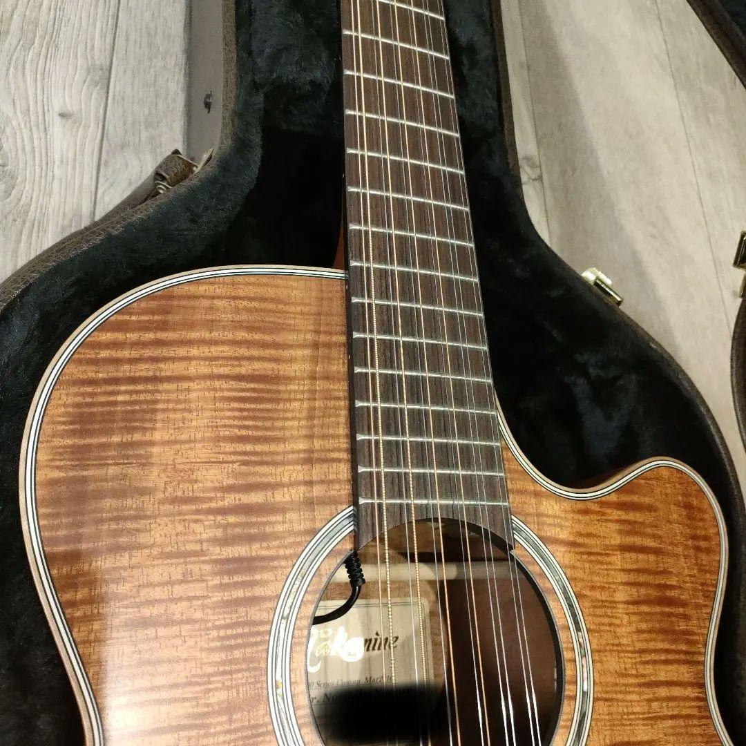 Takamine 100custom 12弦ギター オーダー品　ハードケース付き