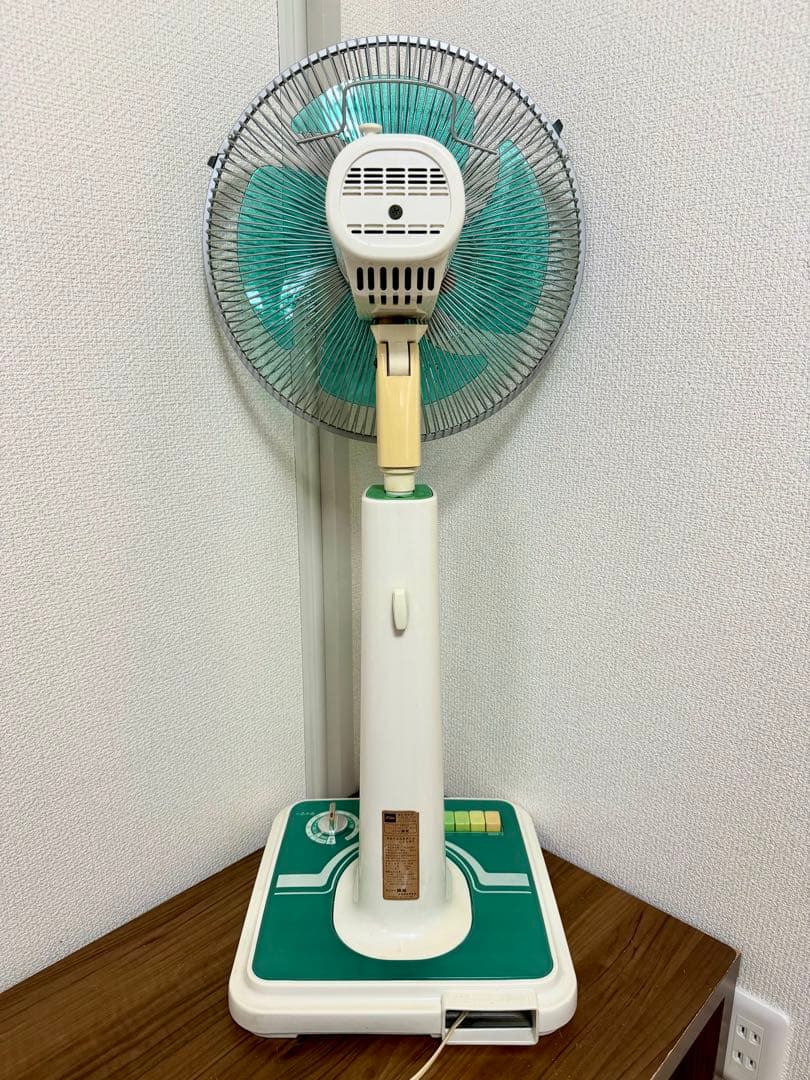 【レア】TOSHIBA F-343G リビング　扇風機　骨董品　昭和レトロ