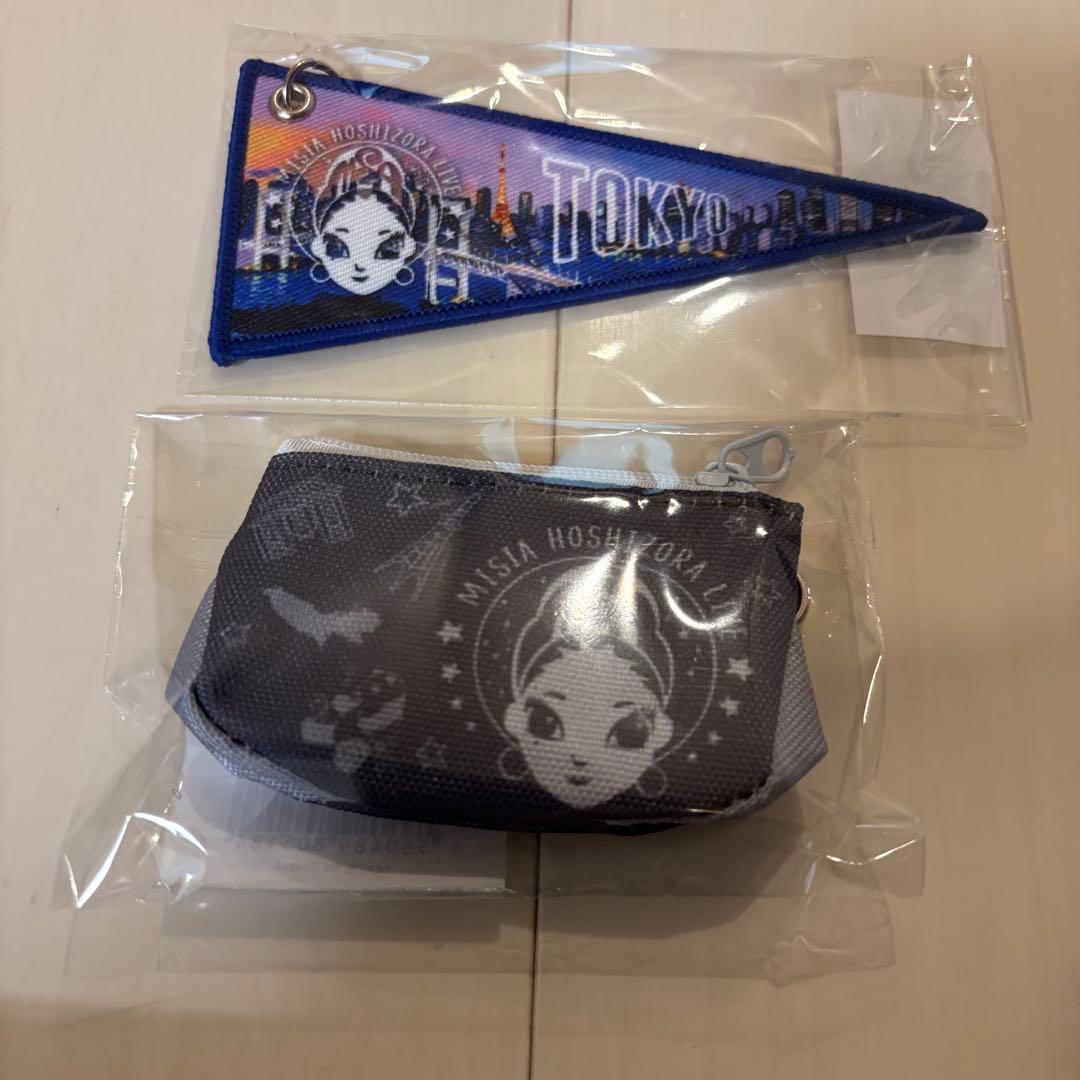 Misia 星空ライブ　東京限定キーホルダー・ミニポーチ、デニムトート、タオル