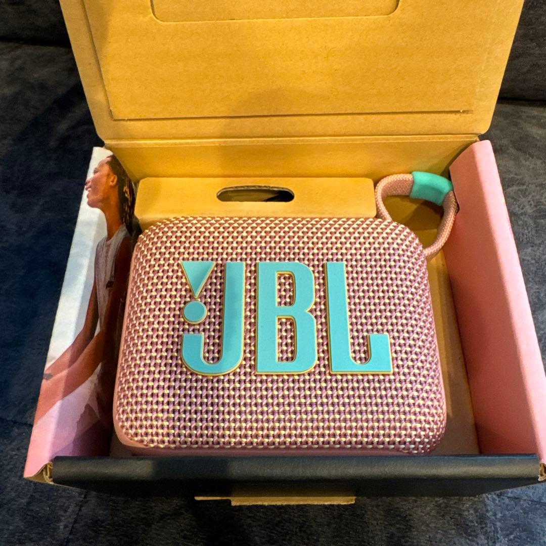【新品未使用】JBL GO4 ワイヤレススピーカー ピンク