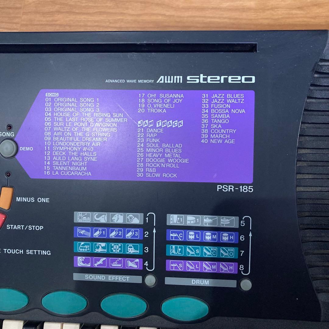 YAMAHA 電子ピアノ　電子キーボード　PSR-185 ヤマハ