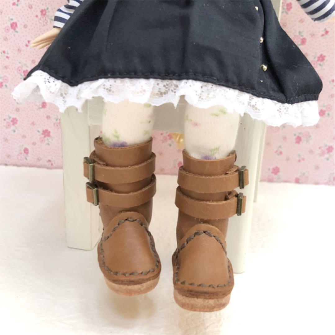 ドールブーツ ② 本革 ネオブライス アイシードール ピュアニーモ リカちゃん