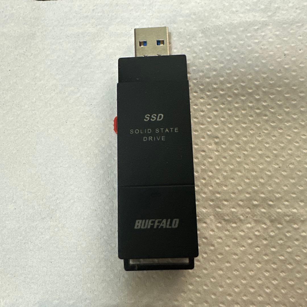 外付けハードディスク・ドライブ BUFFALO SSD-SCT500U3BA/N