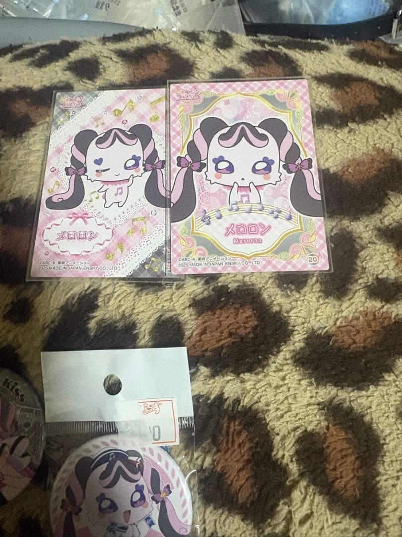 Cure Kiss 缶バッジとキーホルダーセット