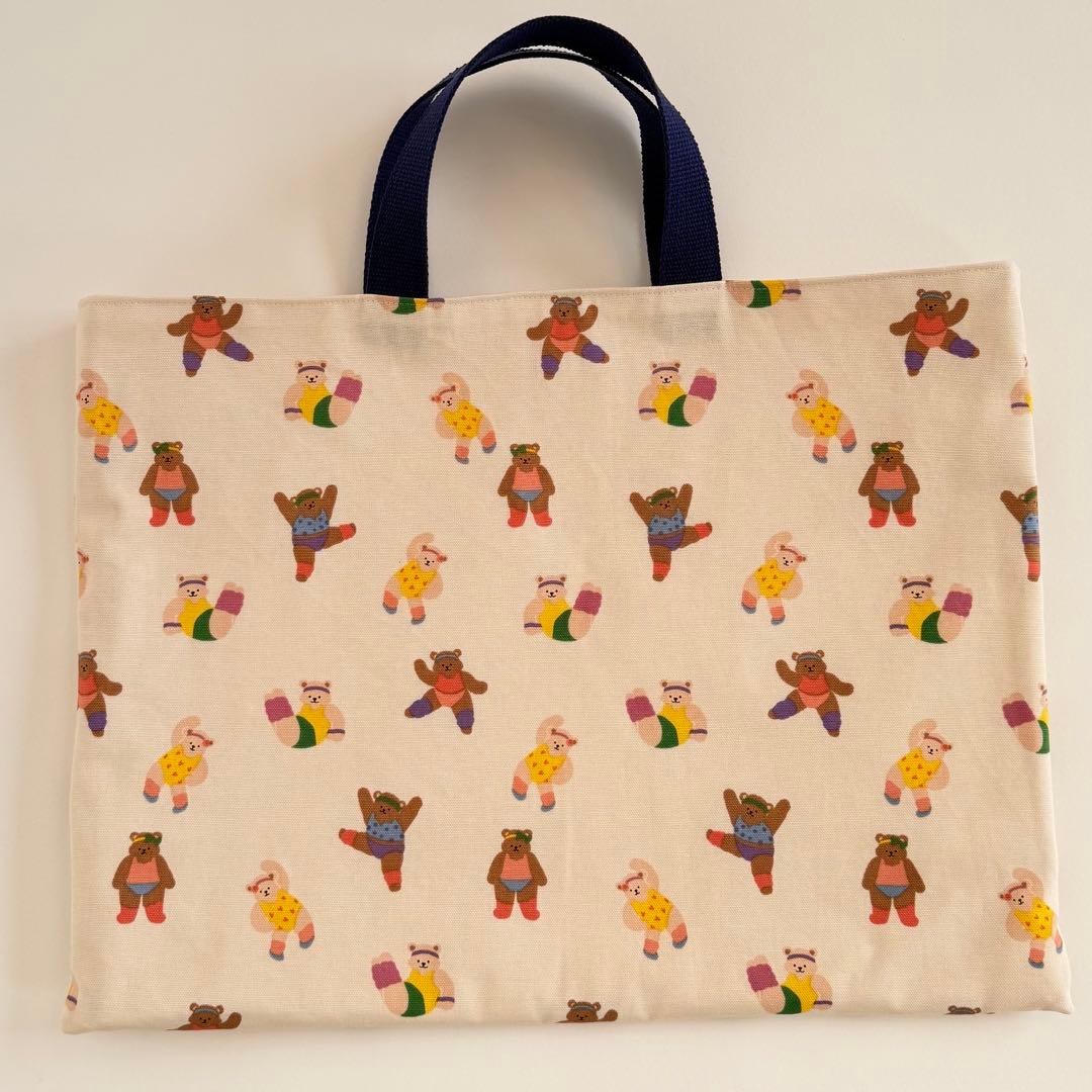 ハセ　エアロビくまさん　3点セット　お弁当袋　ランチョンマット