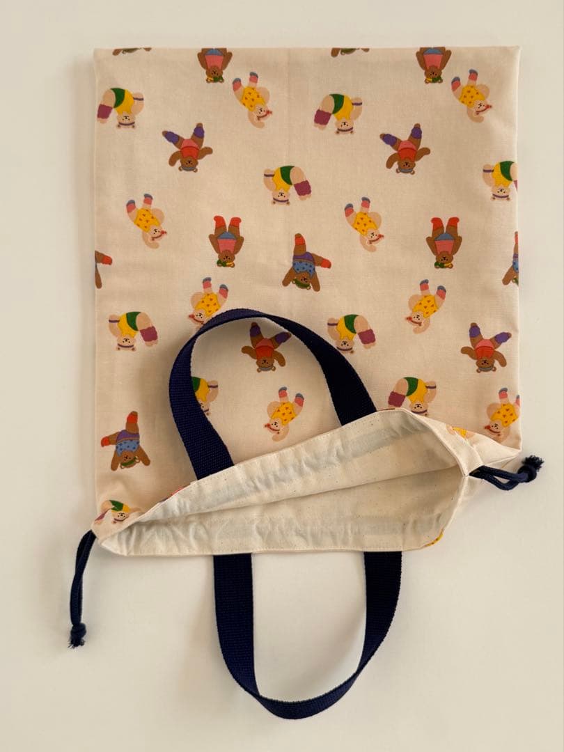 ハセ　エアロビくまさん　3点セット　お弁当袋　ランチョンマット