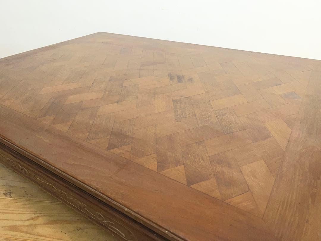 座卓　ちゃぶ台　木製　2A046　古道具　古家具　ビンテージ　アンティーク