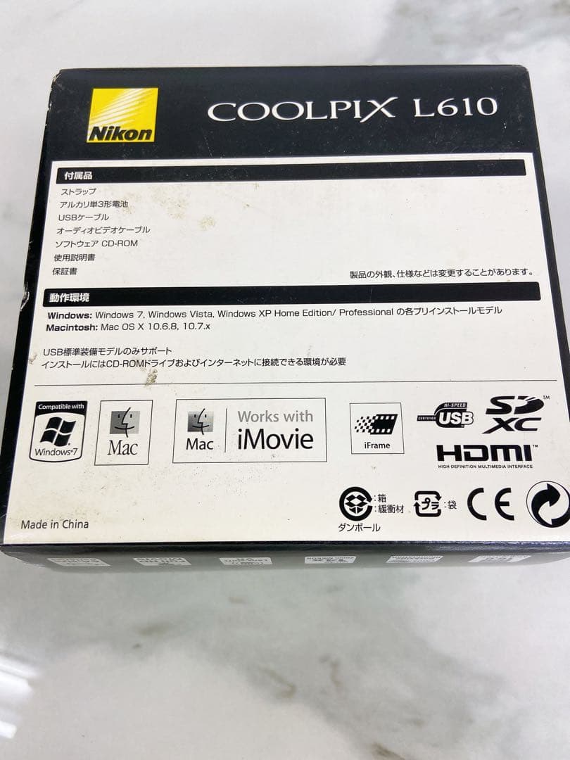 ♪【新品未使用】Nikon COOLPIX L610 ニコン クールピクス