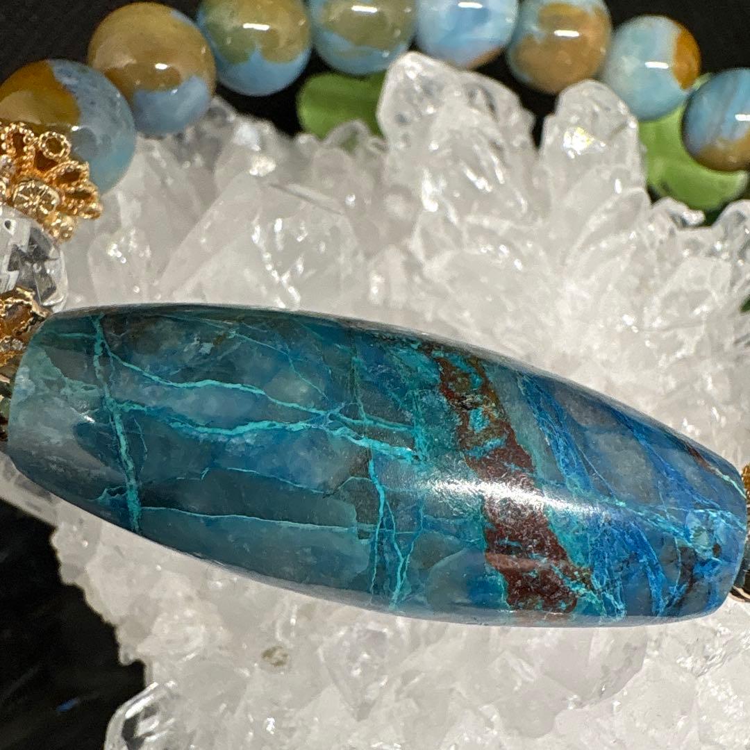 ＊イチゴchan様お取置き3/1＊クリソコラシリカ　天珠　瑪瑙　アゲート