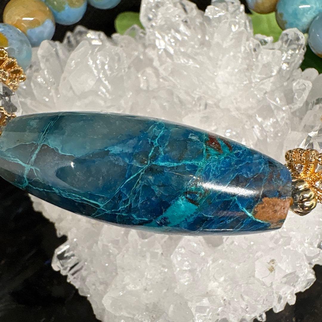 ＊イチゴchan様お取置き3/1＊クリソコラシリカ　天珠　瑪瑙　アゲート