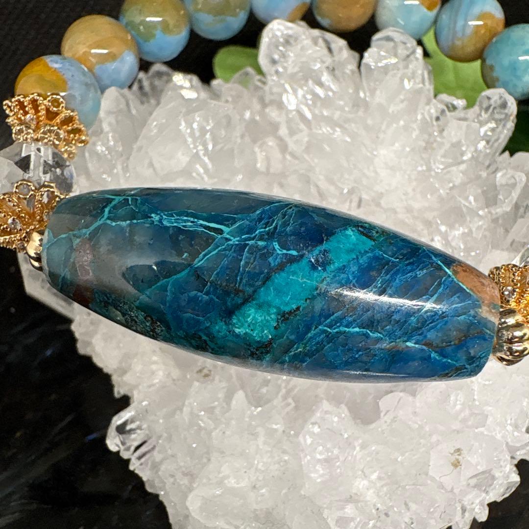 ＊イチゴchan様お取置き3/1＊クリソコラシリカ　天珠　瑪瑙　アゲート