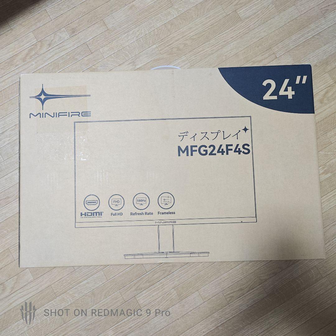MINIFIRE MFG24F5 24インチ ゲーミングモニター 180Hz