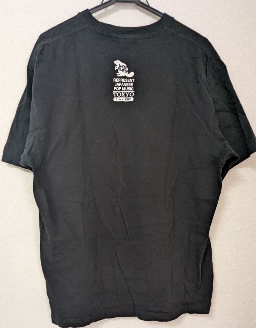 A*A様 スーパービーバー Tシャツ ポップアート ブラック XL