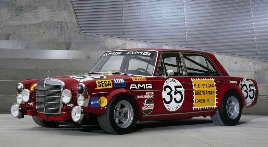 ベンツ純正 1/43 AMG 300 SEL 6.8 1971 1500台限定