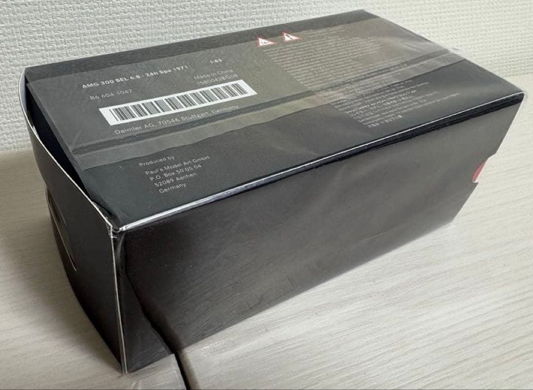 ベンツ純正 1/43 AMG 300 SEL 6.8 1971 1500台限定