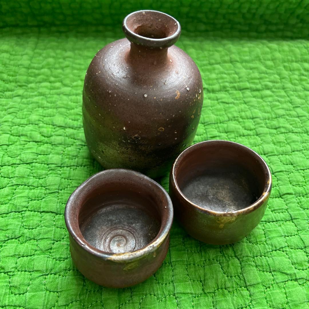 格安で！備前焼　大鉢、大皿、酒器セット、コーヒーカップ