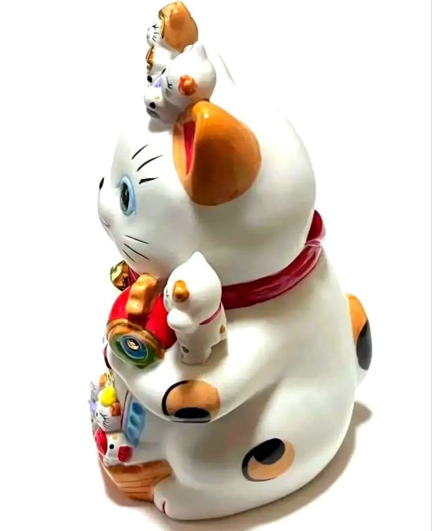 三毛猫　招き猫　七福神　置物　インテリア　縁起物
