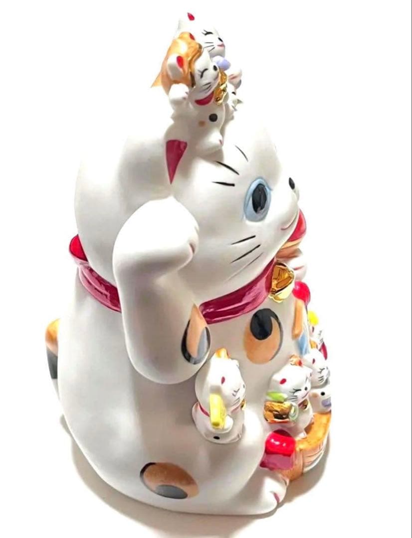 三毛猫　招き猫　七福神　置物　インテリア　縁起物