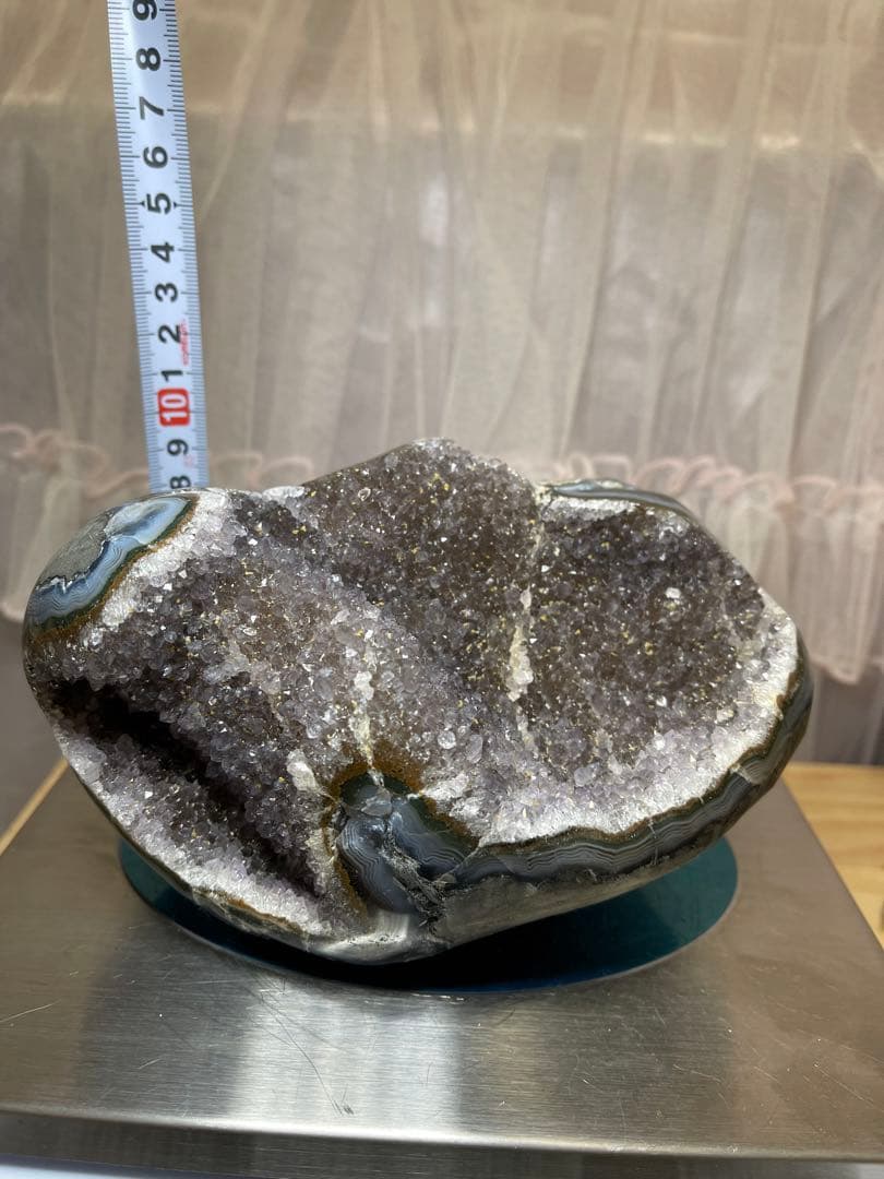 セール^_^ 天然石　原石　レッド系　アメジストクラスター 重さ2700g