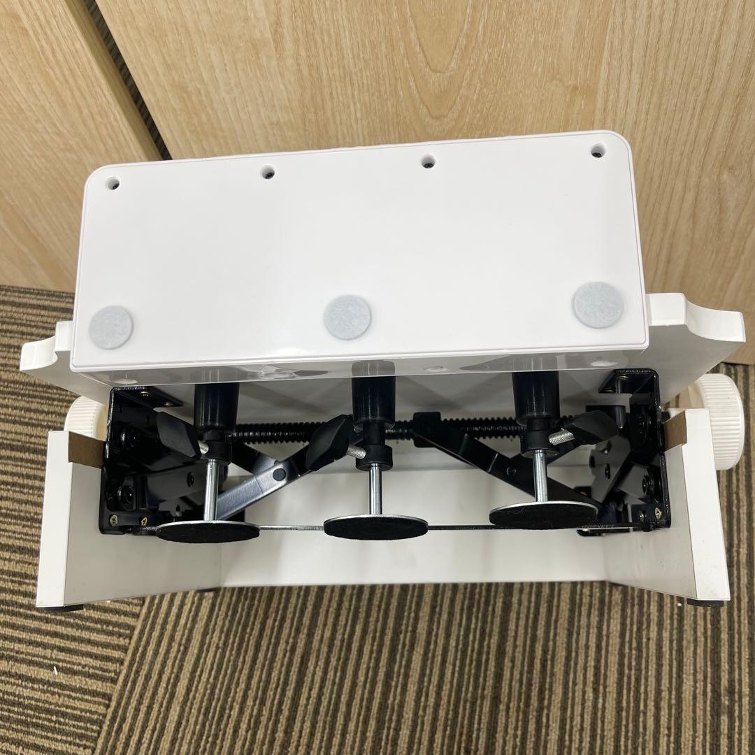 ◆新品未使用◆ピアノ 補助ペダル 3本 フットペダル ホワイト 白