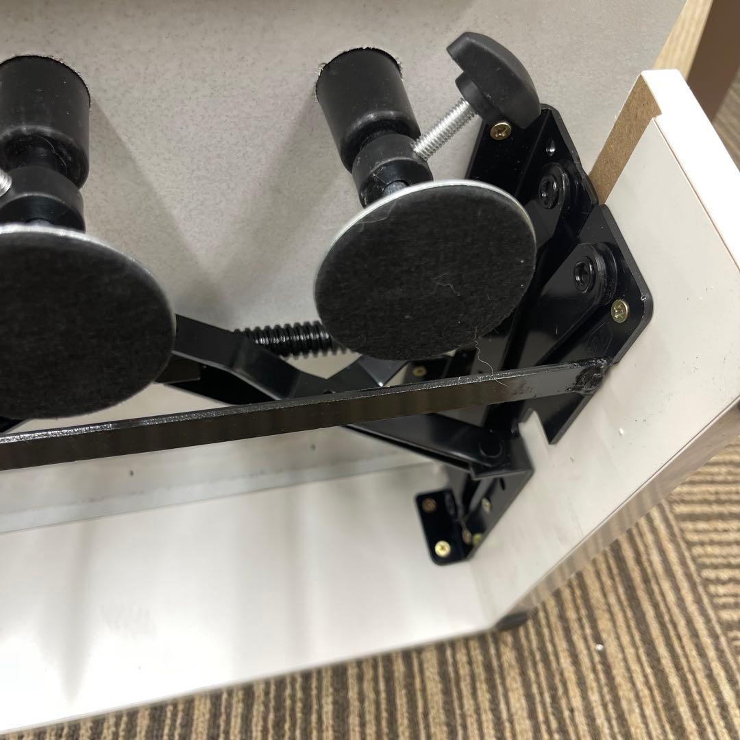 ◆新品未使用◆ピアノ 補助ペダル 3本 フットペダル ホワイト 白