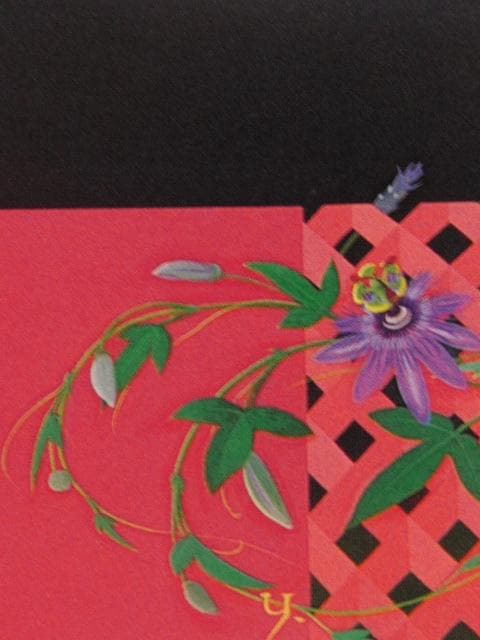 山内滋夫、夏の夜、希少画集画、新品高級額・額装付、状態良好