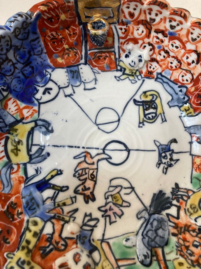 有賀正季　皿(1枚)と小鉢？(3点)