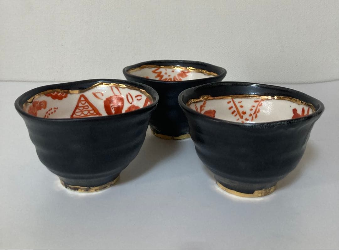 有賀正季　皿(1枚)と小鉢？(3点)