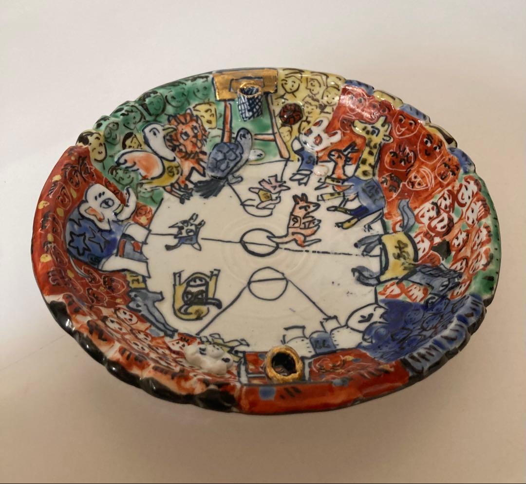 有賀正季　皿(1枚)と小鉢？(3点)