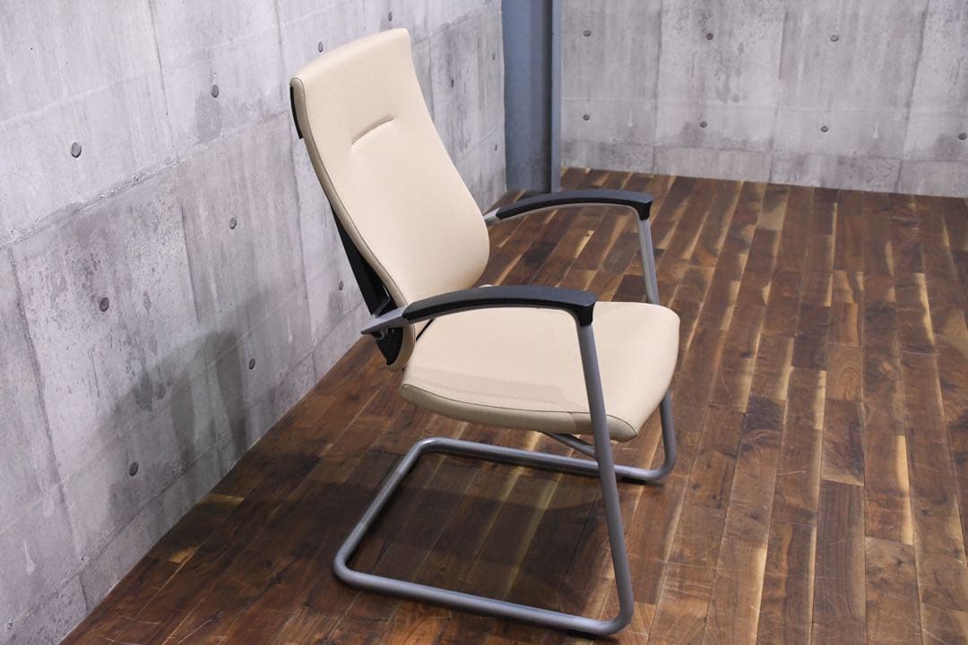 AKK76 美品 イトーキ スピーナチェア キャンティレバー デスクチェア