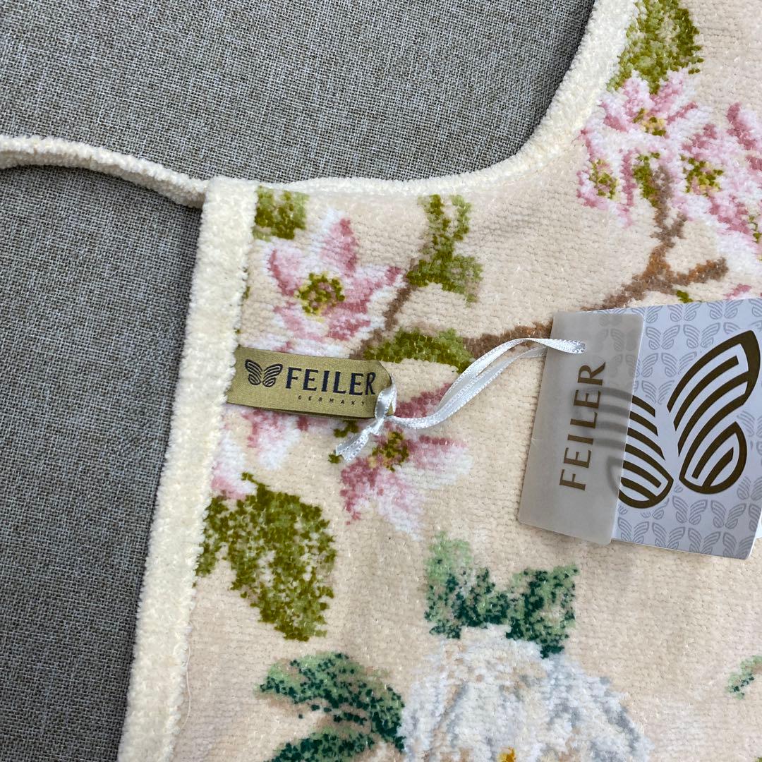 i294◯ 新品 FEILER フェイラー エプロン 花柄