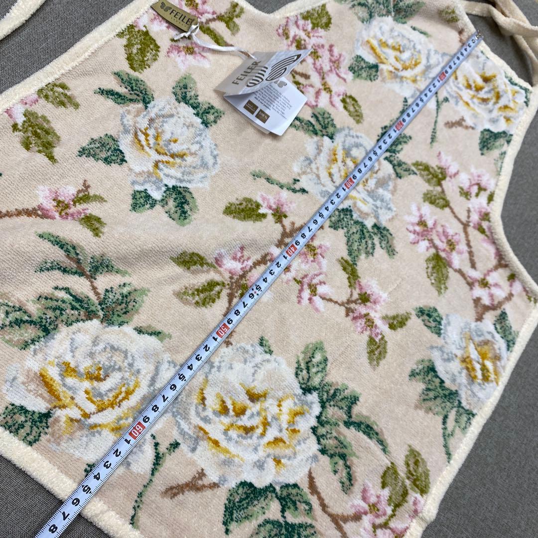 i294◯ 新品 FEILER フェイラー エプロン 花柄