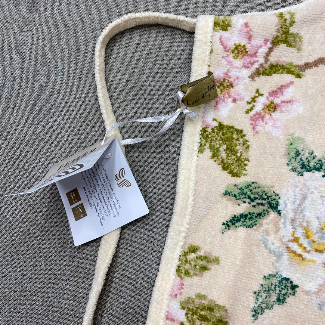 i294◯ 新品 FEILER フェイラー エプロン 花柄