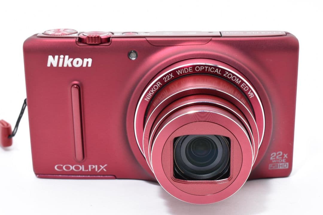 Nikon coolpix S9500 レッド