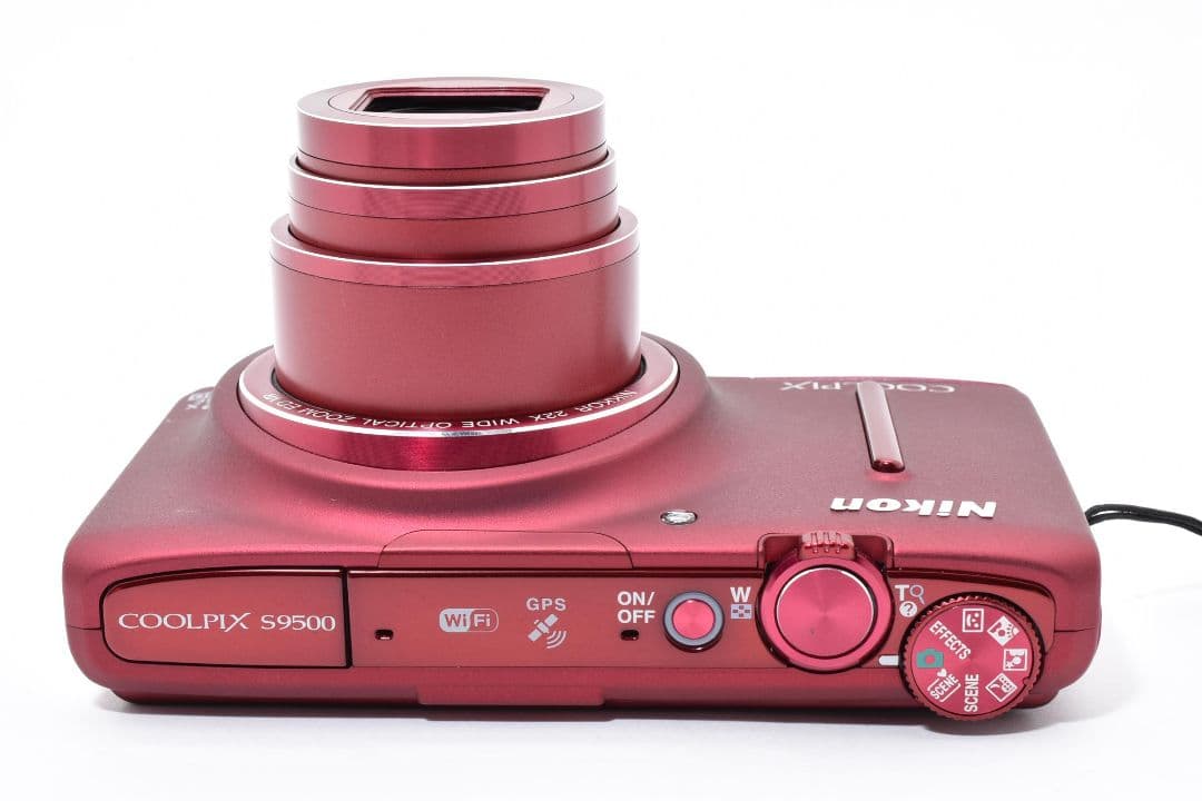 Nikon coolpix S9500 レッド