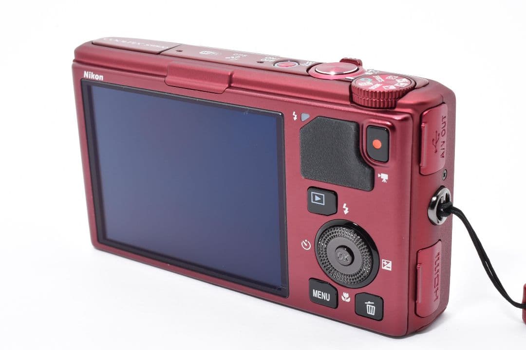 Nikon coolpix S9500 レッド