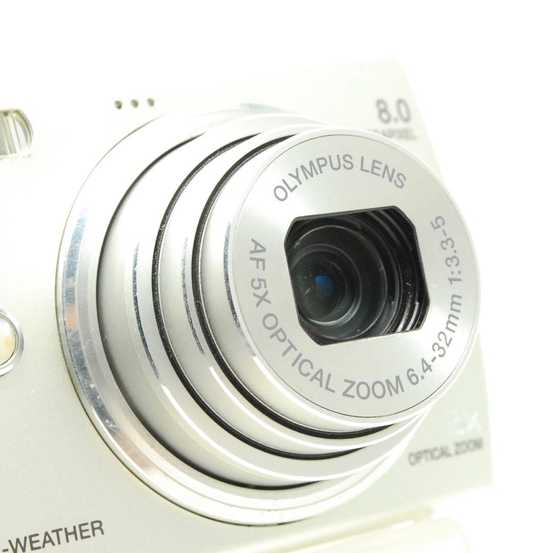 OLYMPUS μ830 ❤️動作確認済 オリンパス シルバー デジタルカメラ