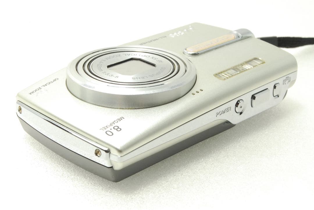 OLYMPUS μ830 ❤️動作確認済 オリンパス シルバー デジタルカメラ