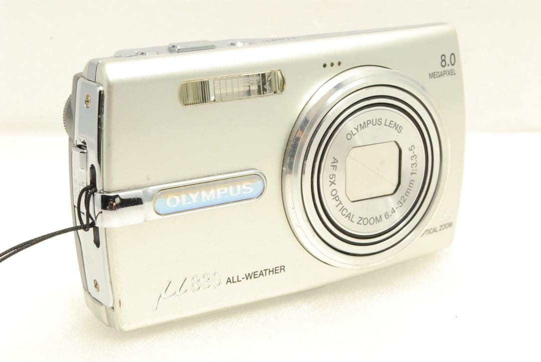 OLYMPUS μ830 ❤️動作確認済 オリンパス シルバー デジタルカメラ
