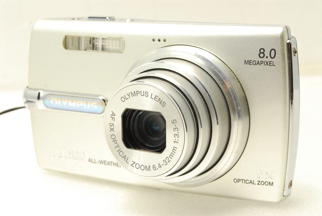 OLYMPUS μ830 ❤️動作確認済 オリンパス シルバー デジタルカメラ