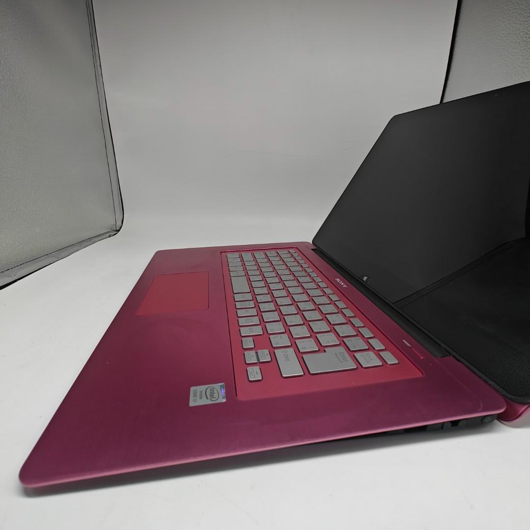 【VAIO】高速i7 SSD500GB 16GB ピンク タッチパネルノートPC